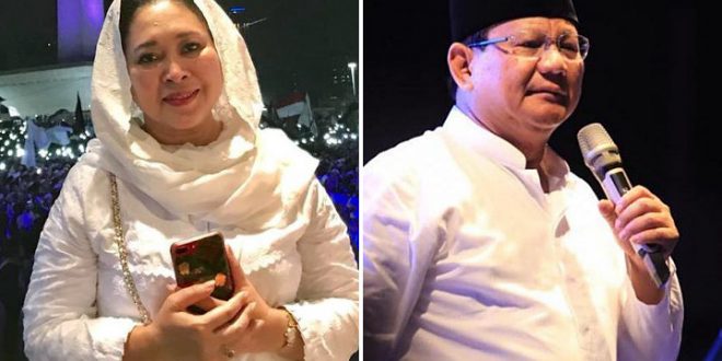 Titiek Soeharto dan Prabow